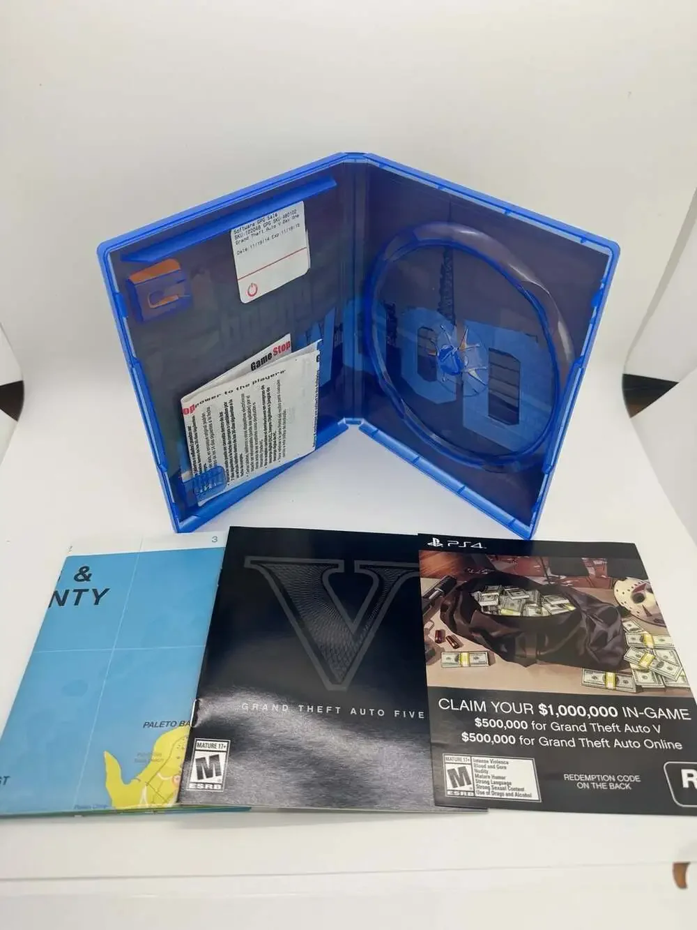 Grand Theft Auto V Replacement Game Case for PlayStation 4
